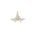 Buddha | 14k gold | Volant | Clear CZ