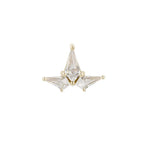 Buddha | 14k gold | Volant | Clear CZ