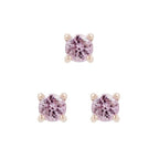 Buddha | 14k gold | Prong | Pink Sapphire
