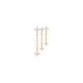 Buddha | 14k gold | Cascade | Clear CZ