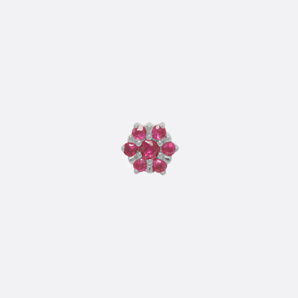Tether | 14k gold | Peony | Ruby