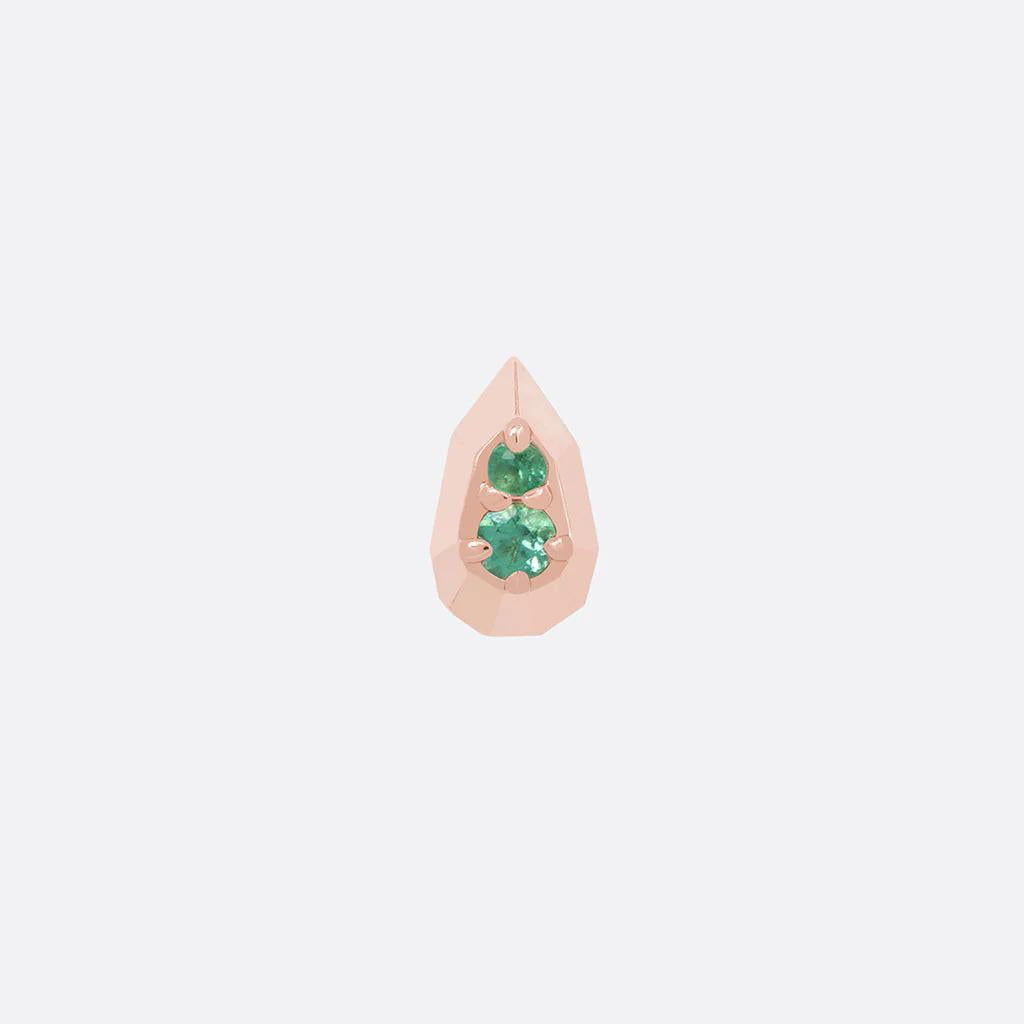 Tether | 14k gold | Hydro Gem | Emerald
