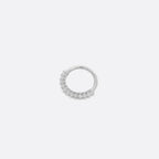 Tether | 14k gold | Petite Carbonado Seam Ring