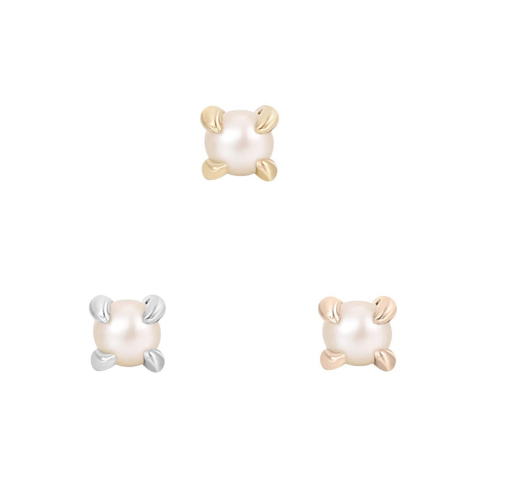 Buddha | 14k gold | Prong | Freshwater Pearl
