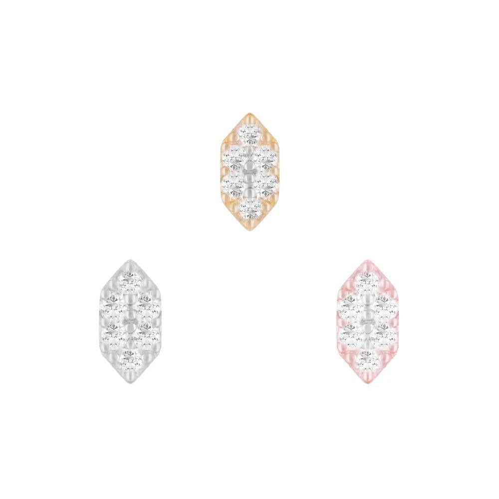 Buddha | 14k gold | Ba$h | White Diamond