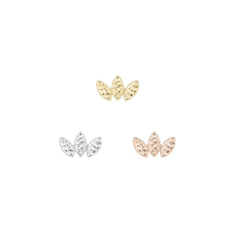 Buddha | 14k Gold | Forged Threadless End