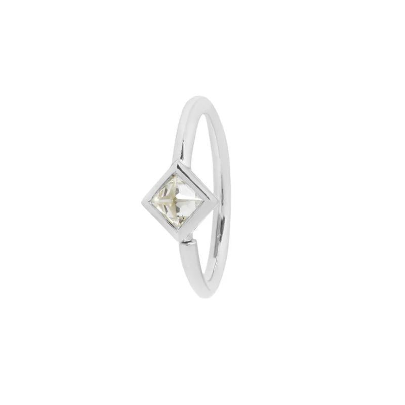 Buddha | 14k gold | Mae Seam Ring | CZ