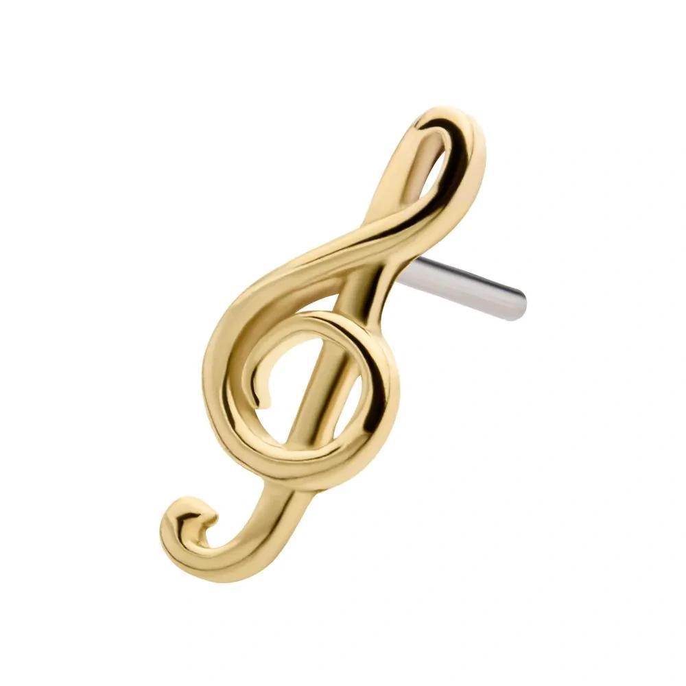 Invictus | 14k gold | Treble Clef