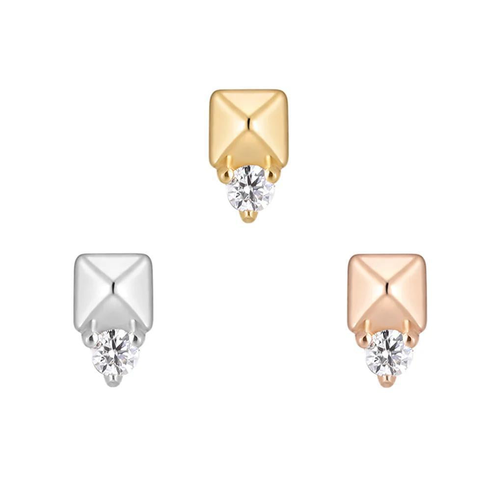 Buddha | 14k gold | Rhodes | White Diamond