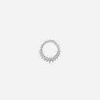 Tether | 14k gold | Petite Pyramid Seam Ring