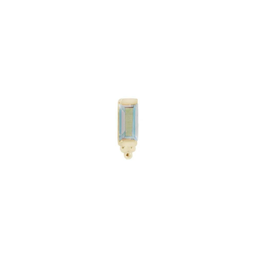 Buddha | 14k gold | Dior | Mercury Mist Topaz
