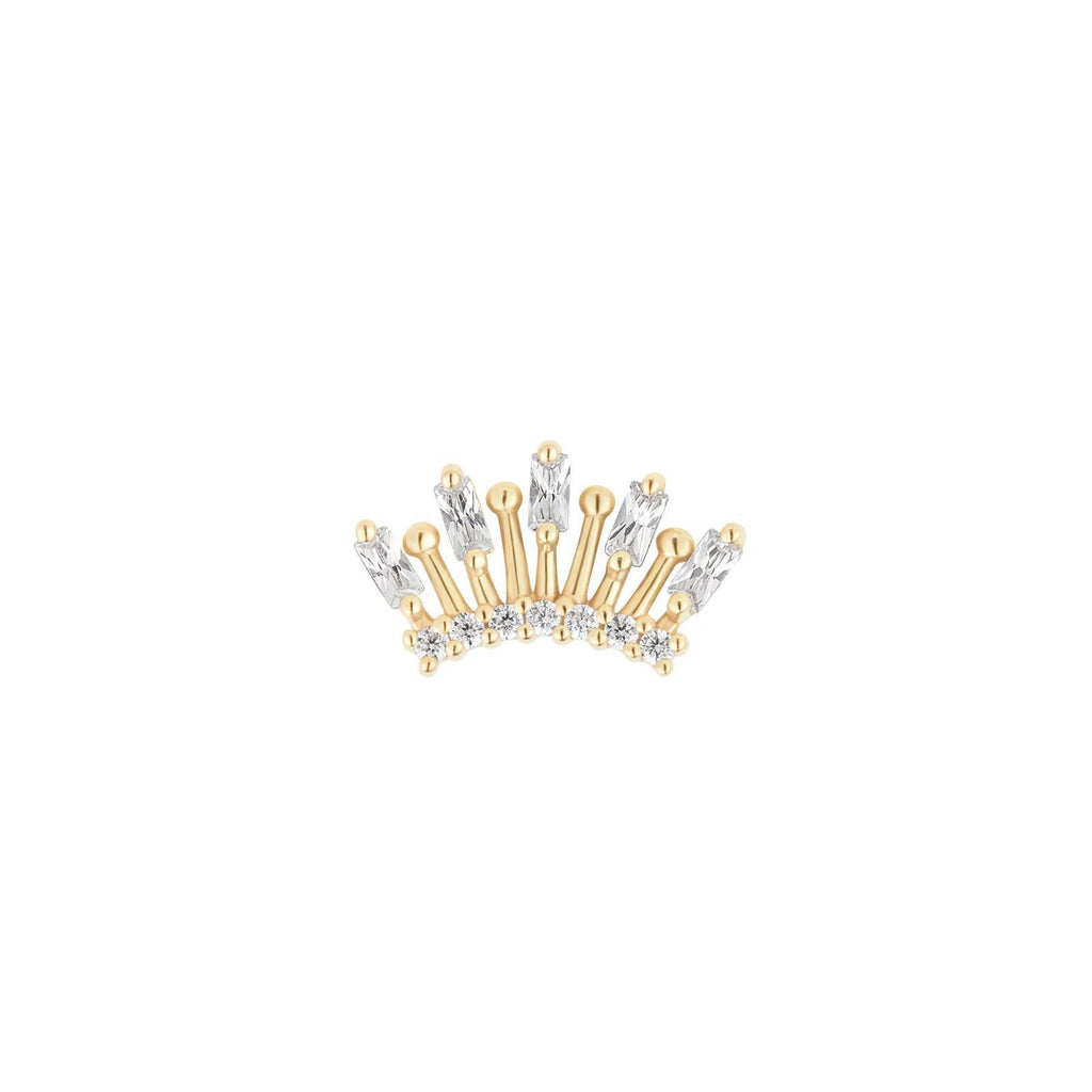 Buddha | 14k gold | Holiday | Clear CZ