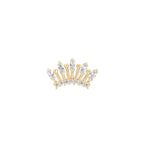 Buddha | 14k gold | Holiday | Clear CZ