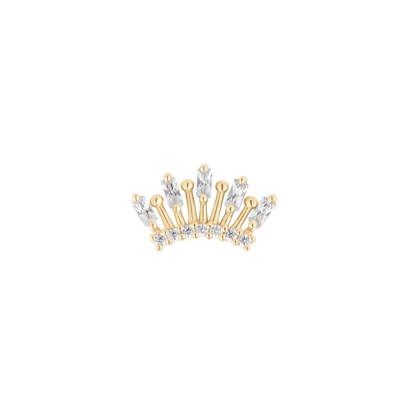 Buddha | 14k gold | Holiday | Clear CZ