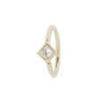 Buddha | 14k gold | Mae Seam Ring | CZ