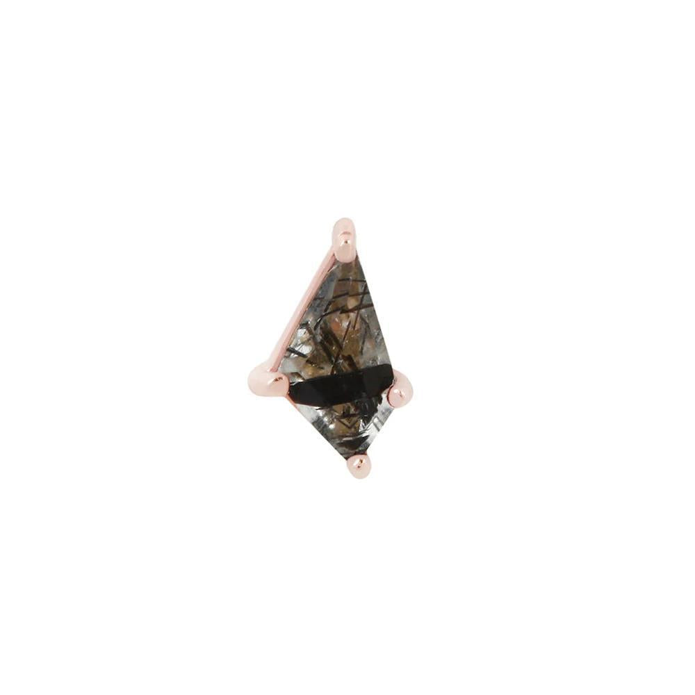 Buddha | 14k gold | Limelight | Tourmalated Quartz