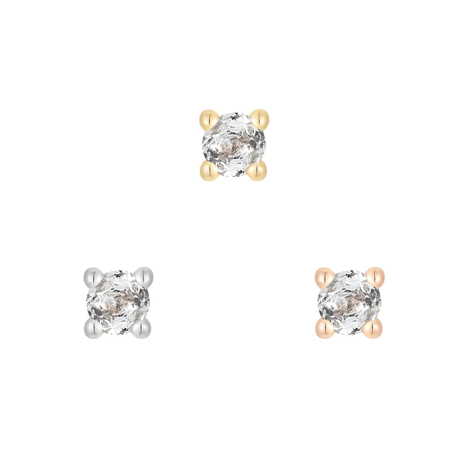 Buddha | 14k gold | Prong | Aquamarine