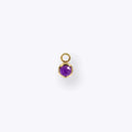Tether | 14k gold | Luka Charm | Amethyst