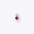 Tether | 14k gold | Luka Charm | Amethyst