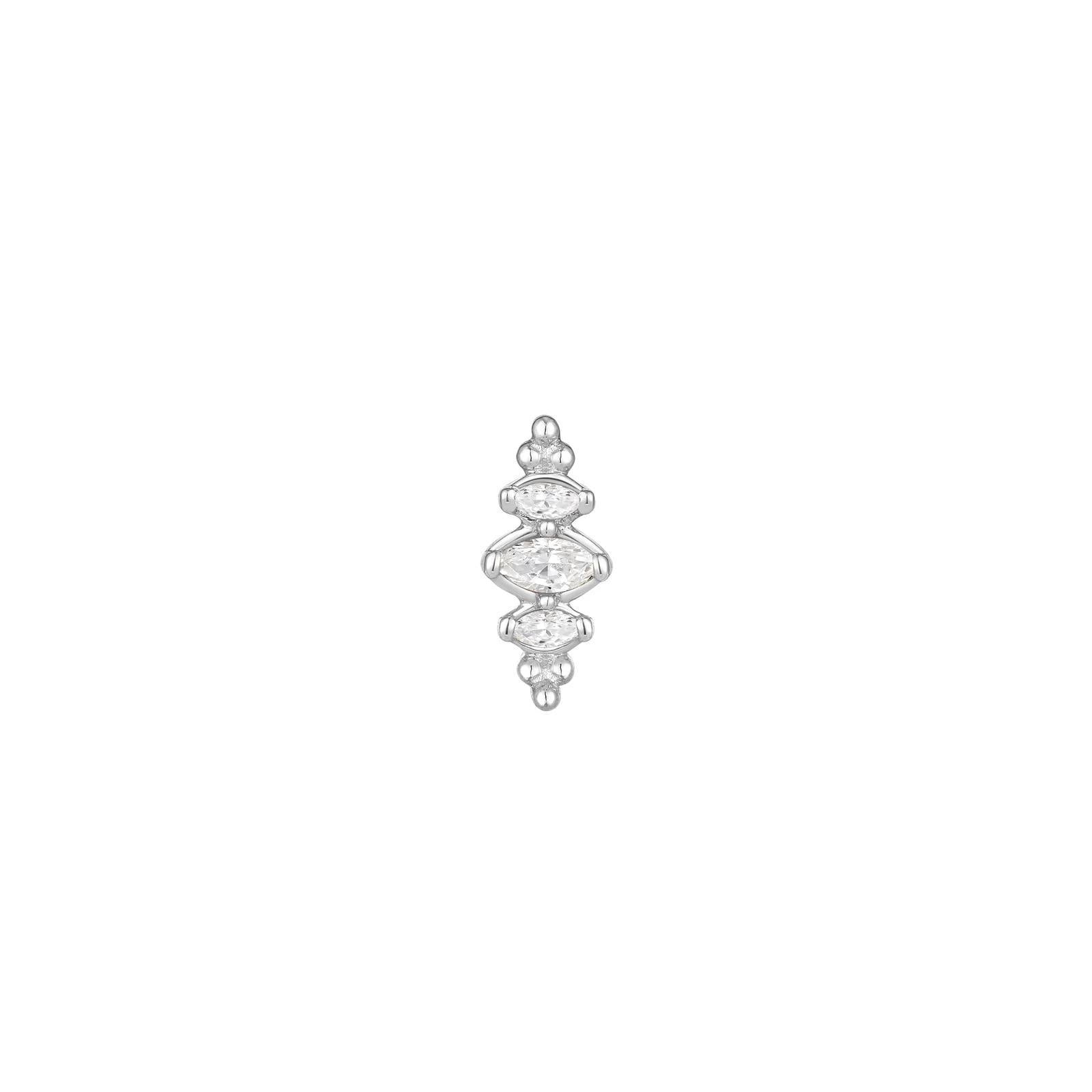Buddha | 14k gold | Prose | Clear CZ