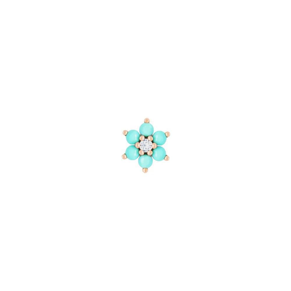 Buddha | 14k gold | Cultivate | Turquoise