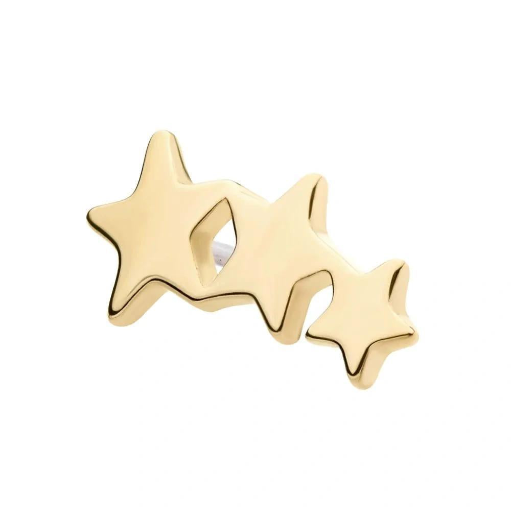 Invictus | 14k gold | 3-Star Cluster