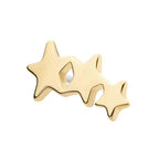 Invictus | 14k gold | 3-Star Cluster