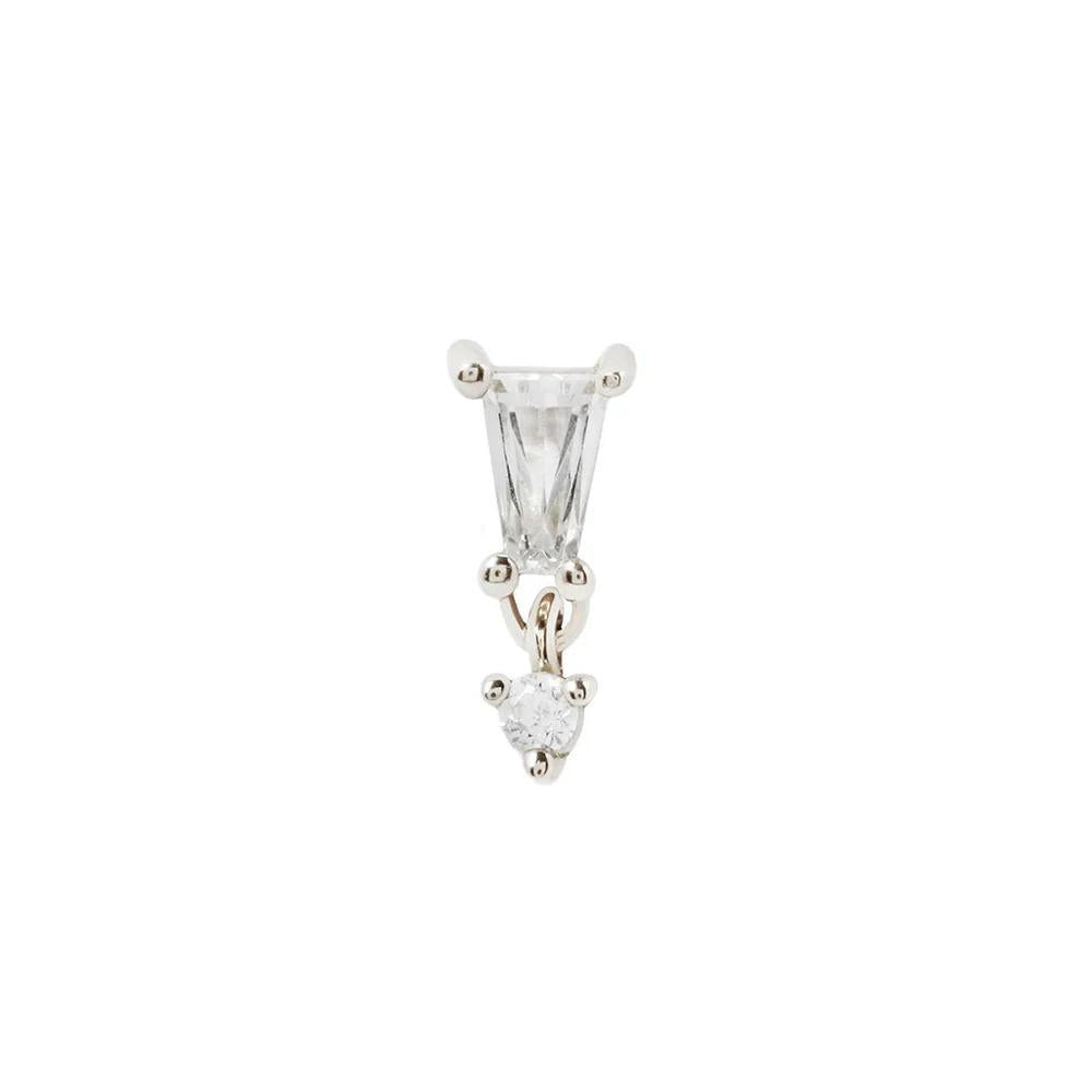 Buddha | 14k gold | Yves | Clear CZ