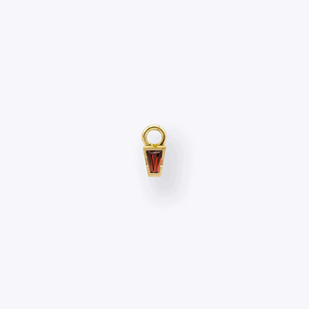 Tether | 14k gold | Linda Charm | Garnet