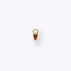 Tether | 14k gold | Linda Charm | Garnet