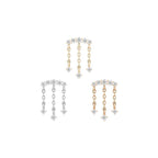 Buddha | 14k Gold | Moving On Threadless End | Cubic Zirconia