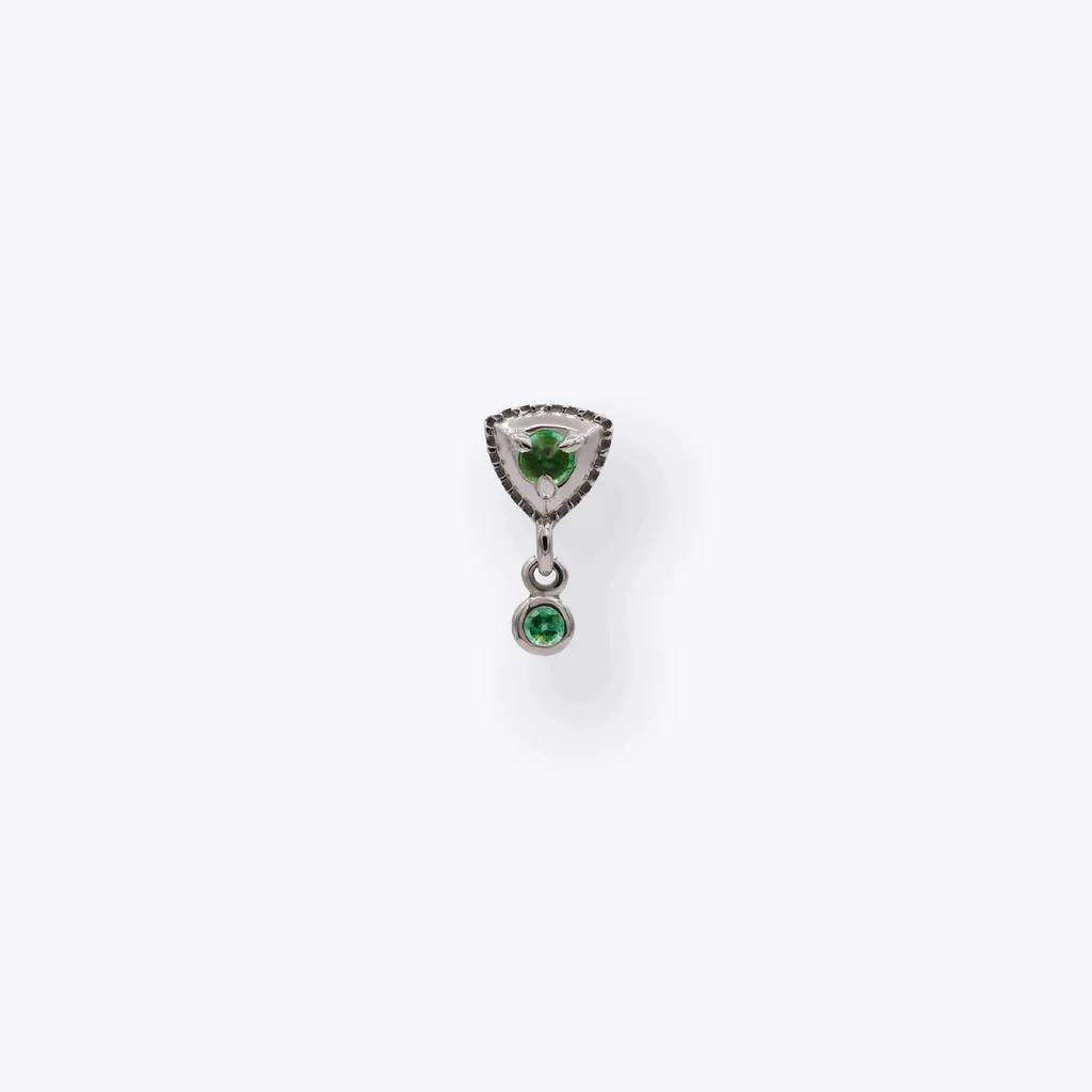 Tether | 14k gold | Hero Drop | Emerald