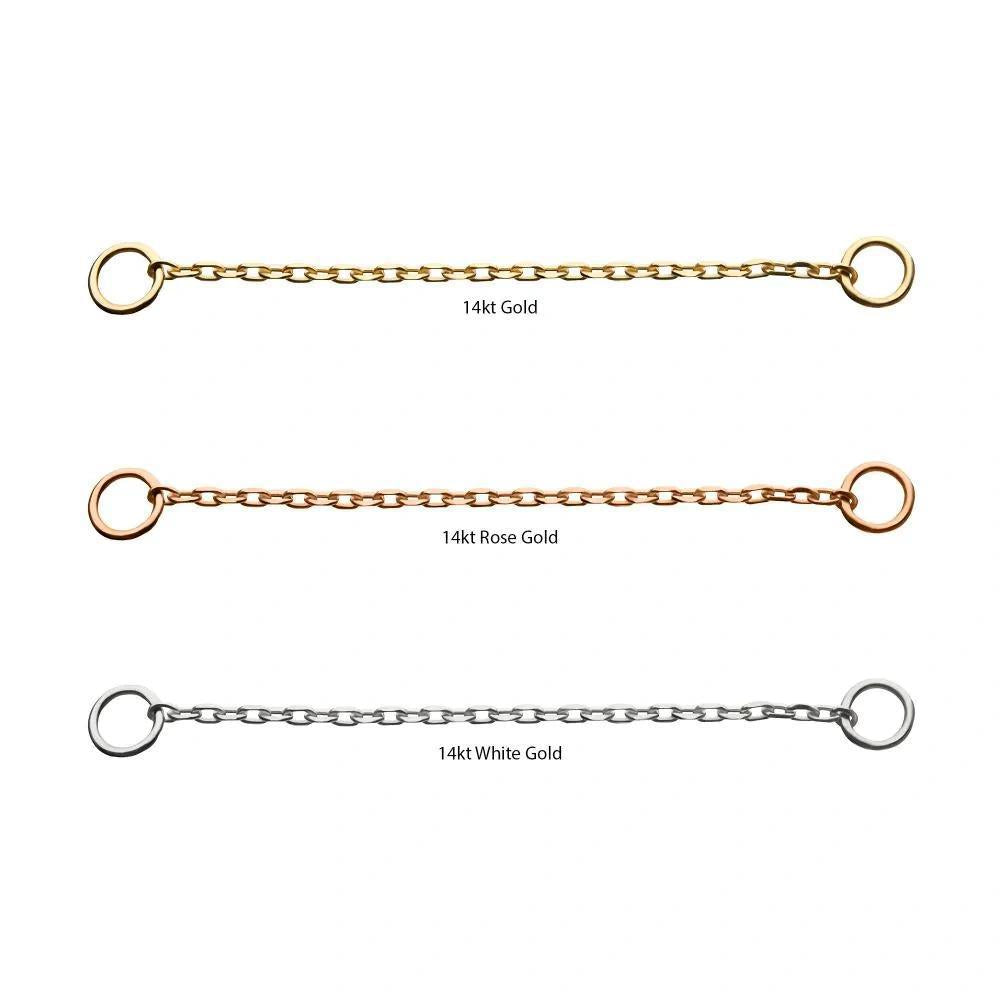 Invictus | 14k gold | Rolo Chain with Ring