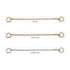 Invictus | 14k gold | Rolo Chain with Ring