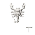 Invictus | Titanium | Threadless Low Profile 3D Scorpion Top