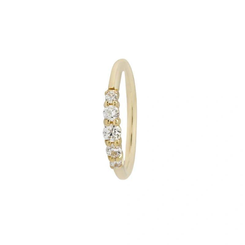 Buddha | 14k gold | Brigitte | CZ