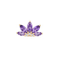 Buddha | 14k gold | Valentina | Amethyst