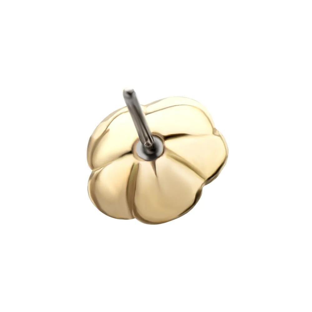 Invictus | 14k gold | Rosebud Bloom | Clear CZ