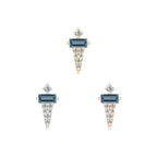 Buddha | 14k gold | Dystrikt | London Blue Topaz
