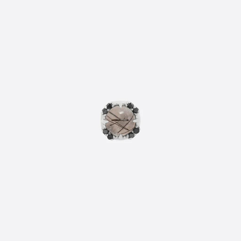 Tether | 14k gold | Galaxia | Tourmalated Quartz