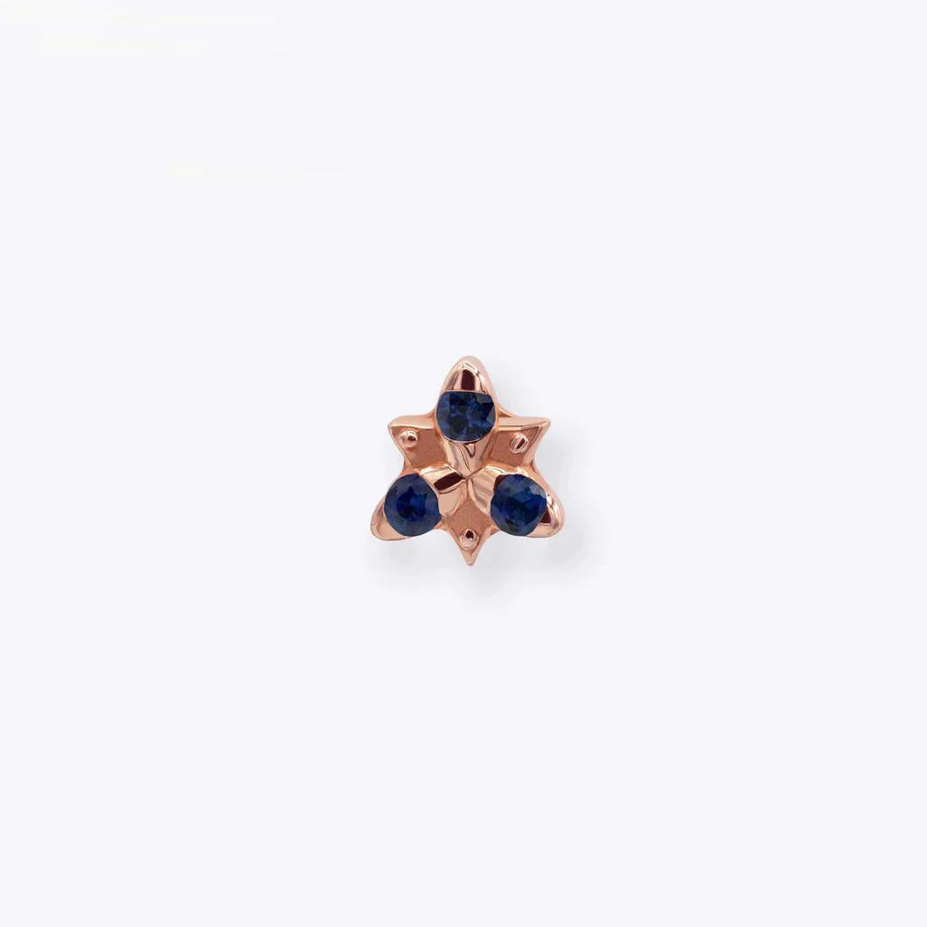 Tether | 14k gold | Neo | Blue Sapphire