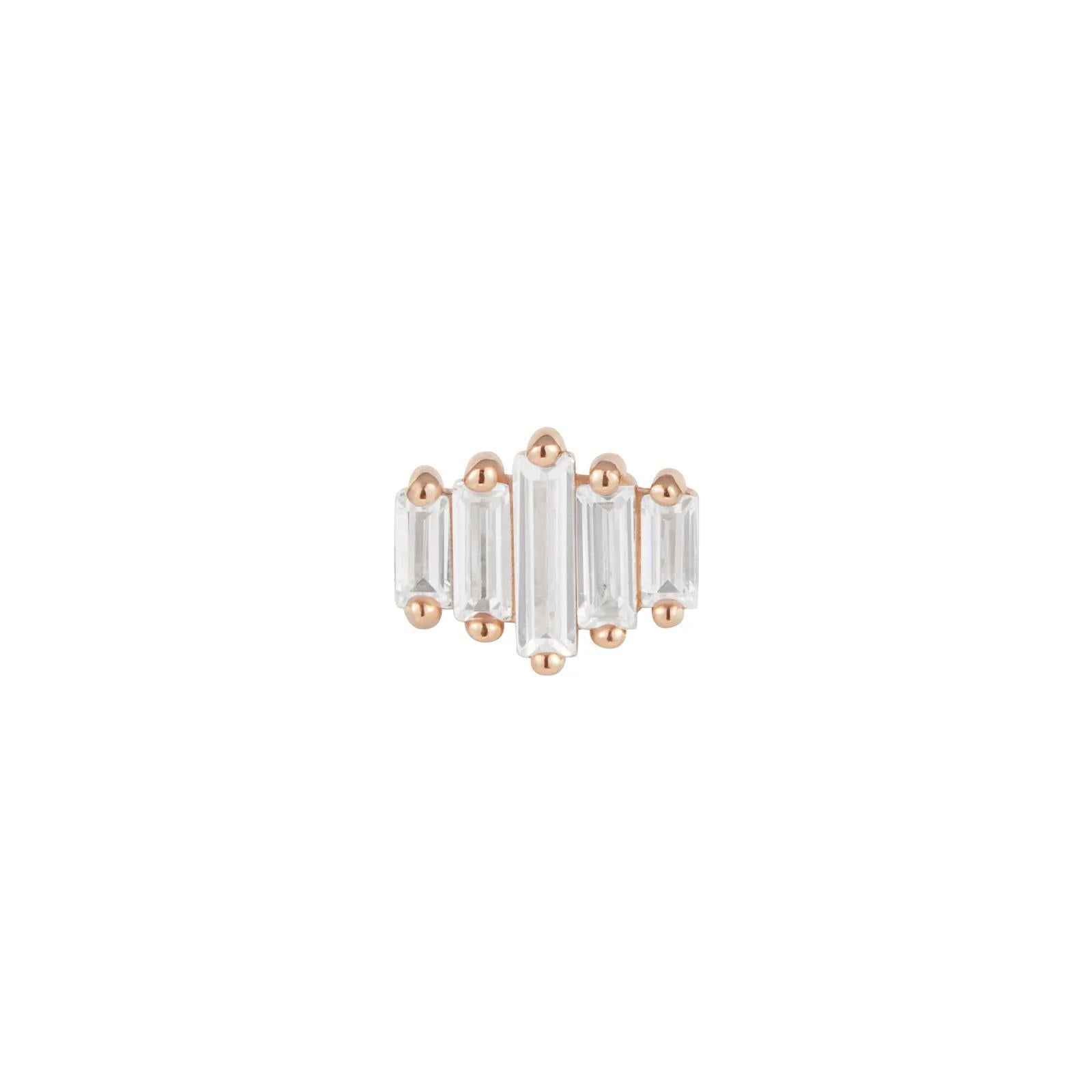Buddha | 14k gold | Evolution | Clear CZ
