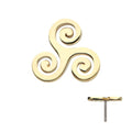 Invictus | 14k gold | Triskelion