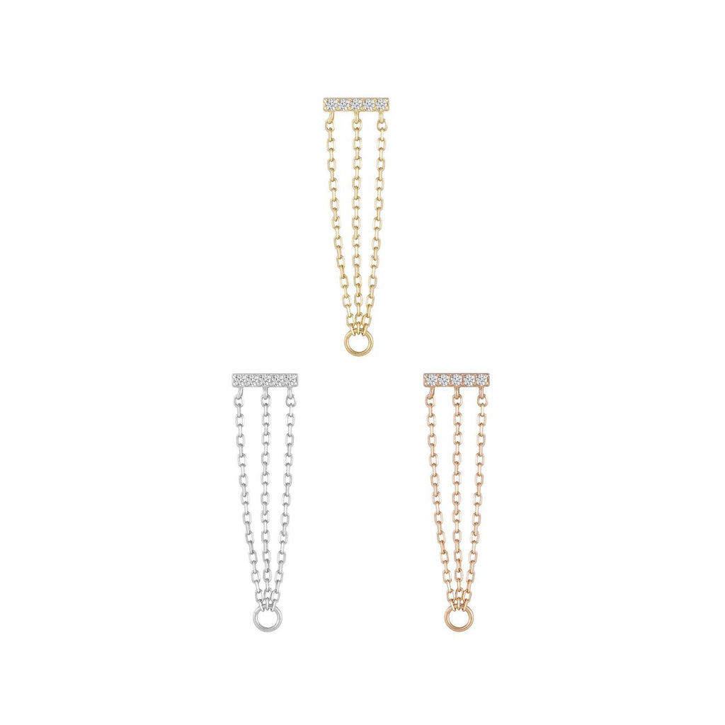 Buddha | 14k gold | Auralie | Cubic Zirconia