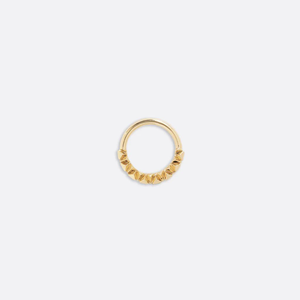 Tether | 14k gold | Petite Olympica Seam Ring