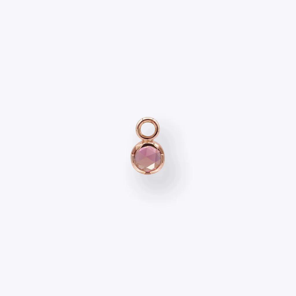 Tether | 14k gold | Luka Charm | Pink Tourmaline