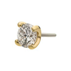 Invictus | 14k gold | Prong | Lab-Grown Diamond