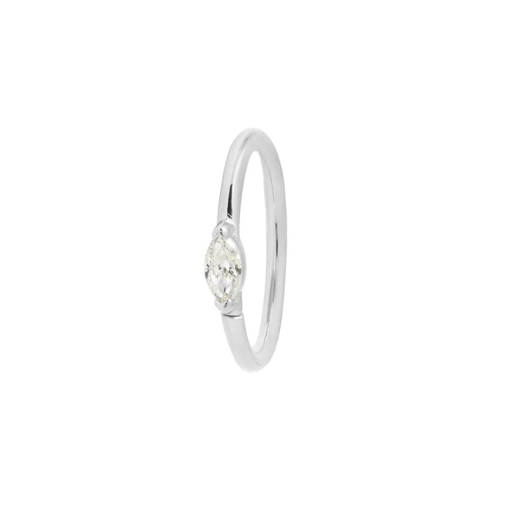 Buddha | 14k gold | Zuri Seam Ring | Swarovski Crystal CZ
