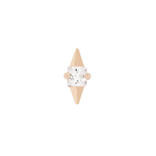 Buddha | 14k gold | Elemental | Clear CZ