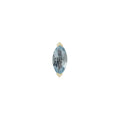 Buddha | 14k gold | Zuri | Sky Blue Topaz